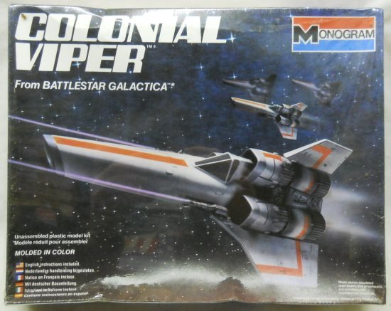 Monogram 1/24 Colonial Viper from Battlestar Galactica, 6027 plastic model kit